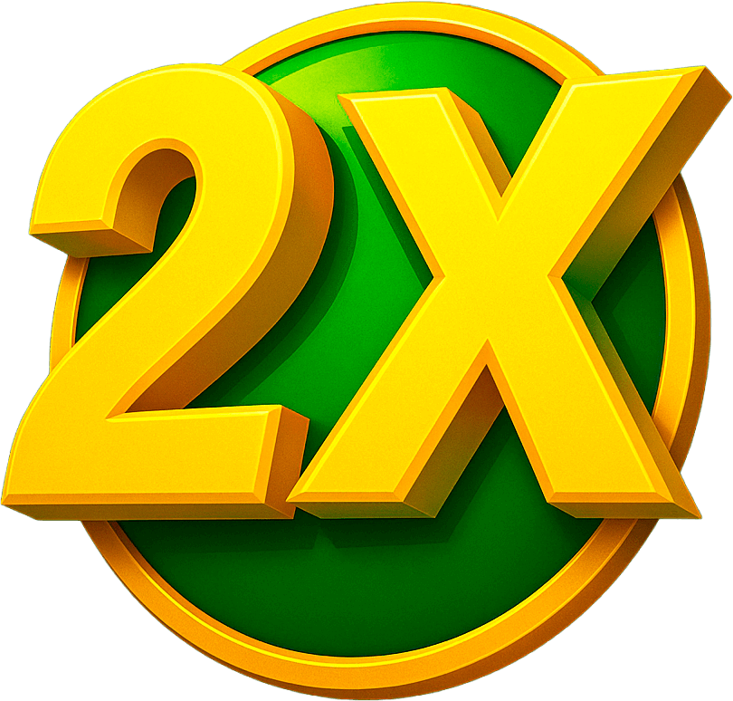 2X Badge